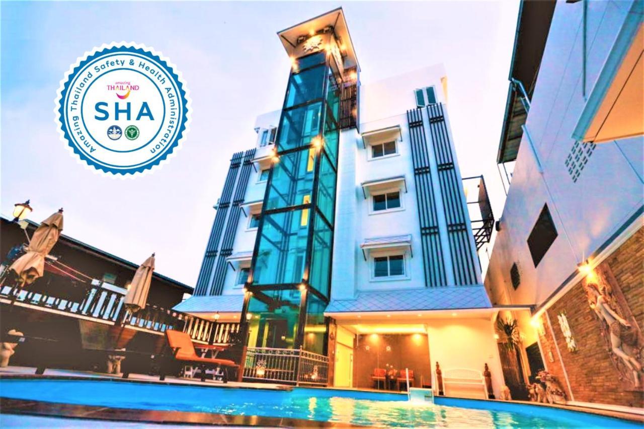 Hua Hin White Villa Hotel - Sha Certified Exterior foto